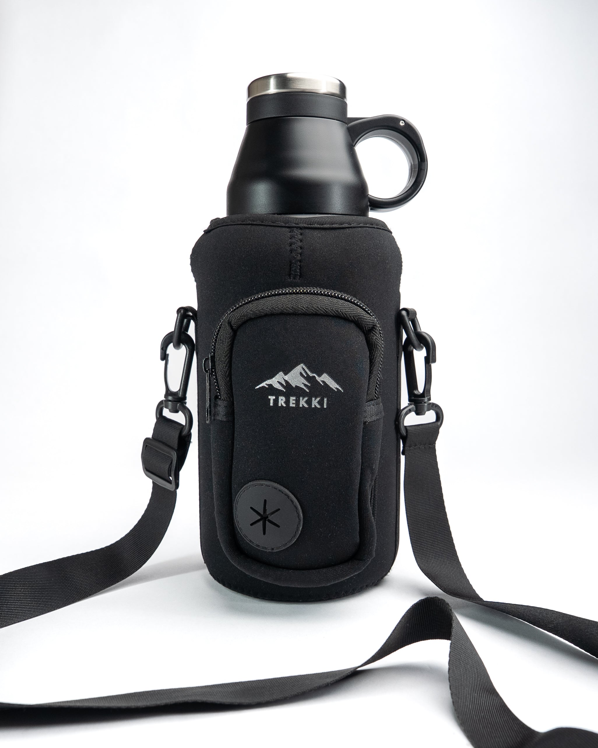TREKKI - 3 in 1 Water Bottle for Dogs including Buddy Bag