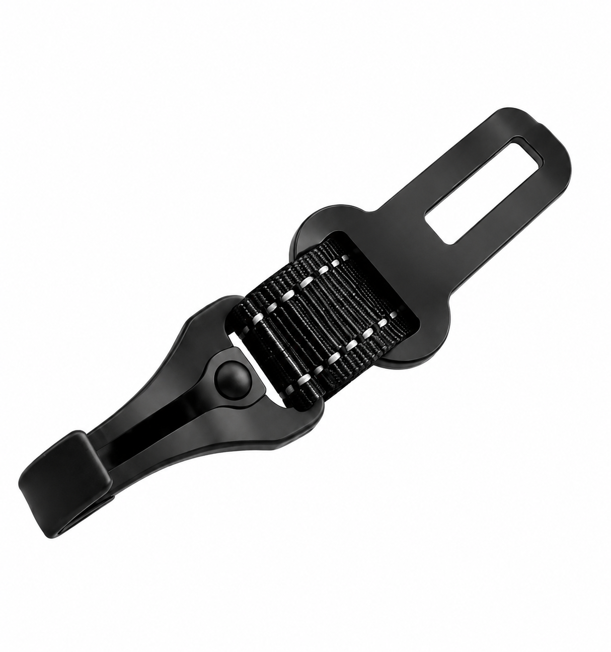TREKKI 3-in-1 Dog Bungee Car Seat Belt With 360° Lockable Buckle & Hook Latch